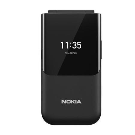 nokia 2720 flip black 2 8 4gb 4g unlocked sim free