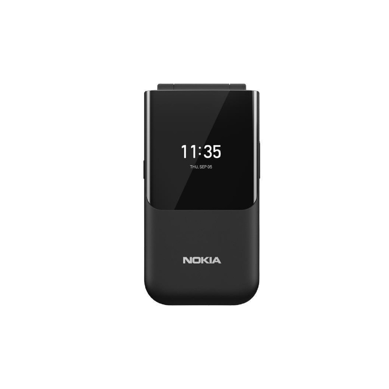 nokia 2720 flip black 2 8 4gb 4g unlocked sim free
