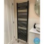 Towelrads Pisa Black Towel Radiator 1600 x 500mm