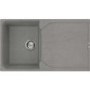 Reginox EGO400 Reversible 1 Bowl Titanium Grey Regi-Granite Composite Sink & Thames Chrome Tap Pack