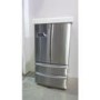 GRADE A2 - Light cosmetic damage - CDA PC87SC American Style Two Door Two Drawer Freestanding Fridge Freezer - Stainless Steel Colour