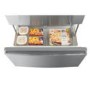 GRADE A3  - Haier HB25FWSSAAA 689L 1m Wide Frost Free American-style 4-door Fridge Freezer Stainless
