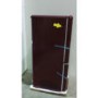 GRADE A2 - Light cosmetic damage - Daewoo RN173NR Retro Style Frost Free Fridge Freezer Red