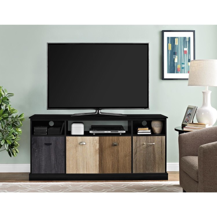 Mercer TV Console for TV's up to 60" in Black
