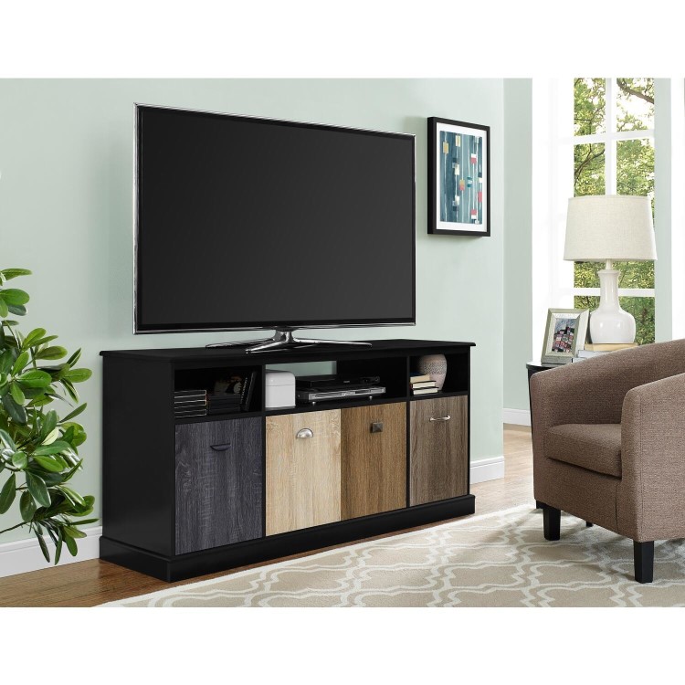 Mercer TV Console for TV's up to 60" in Black