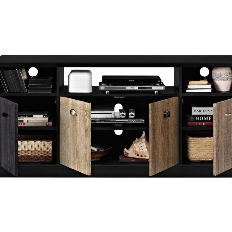 Mercer TV Console for TV's up to 60" in Black