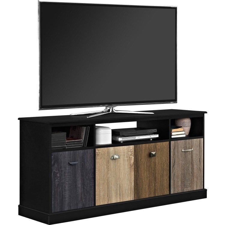 Mercer TV Console for TV's up to 60" in Black