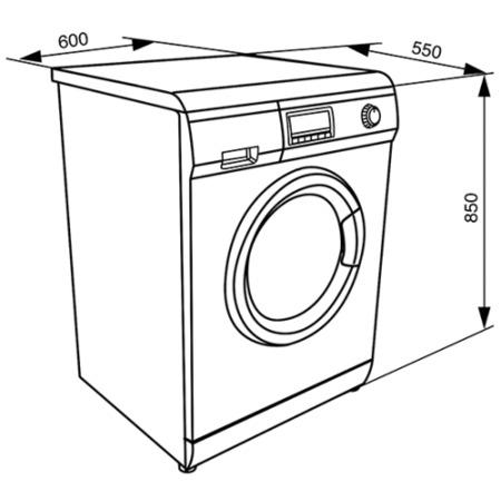 GRADE A1 - As new but box opened - Smeg WDF147 White 7kg Wash Freestanding Washer Dryer