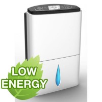 GRADE A1 - As new but box opened - ElectriQ 20L Low Energy Hitachi-powered  Antibacterial Dehumidifier for houses up to 5 bedrooms 