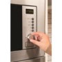GRADE A1 - As new but box opened - Hotpoint MWH1221X 20 Litre Microwave Oven With Grill - Stainless Steel