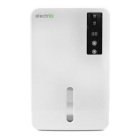 GRADE A1 - As new but box opened - MD400 Compact Dehumidifier with Humidistat and 1.5 litres tank