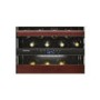 GRADE A2 - Light cosmetic damage - Samsung RW52DASS1 Dual Zone Freestanding Wine Cooler in Black and Stainless Steel