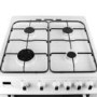 GRADE A1 - As new but box opened - iQ 60cm Double Oven Gas Cooker - White