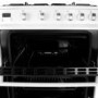 GRADE A1 - As new but box opened - iQ 60cm Double Oven Gas Cooker - White