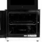 iQ 60cm Gas Cooker With Double Oven in White