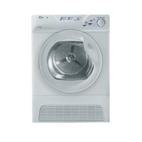 GRADE A3 - Heavy cosmetic damage - Candy GCC591NB-80 Grand'O 9kg Freestanding Condenser Sensor Dryer White
