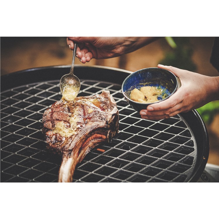 Outdoor Chef Ascona 570 G - 2 Burner Gas Kettle BBQ Grill - Stainless Steel