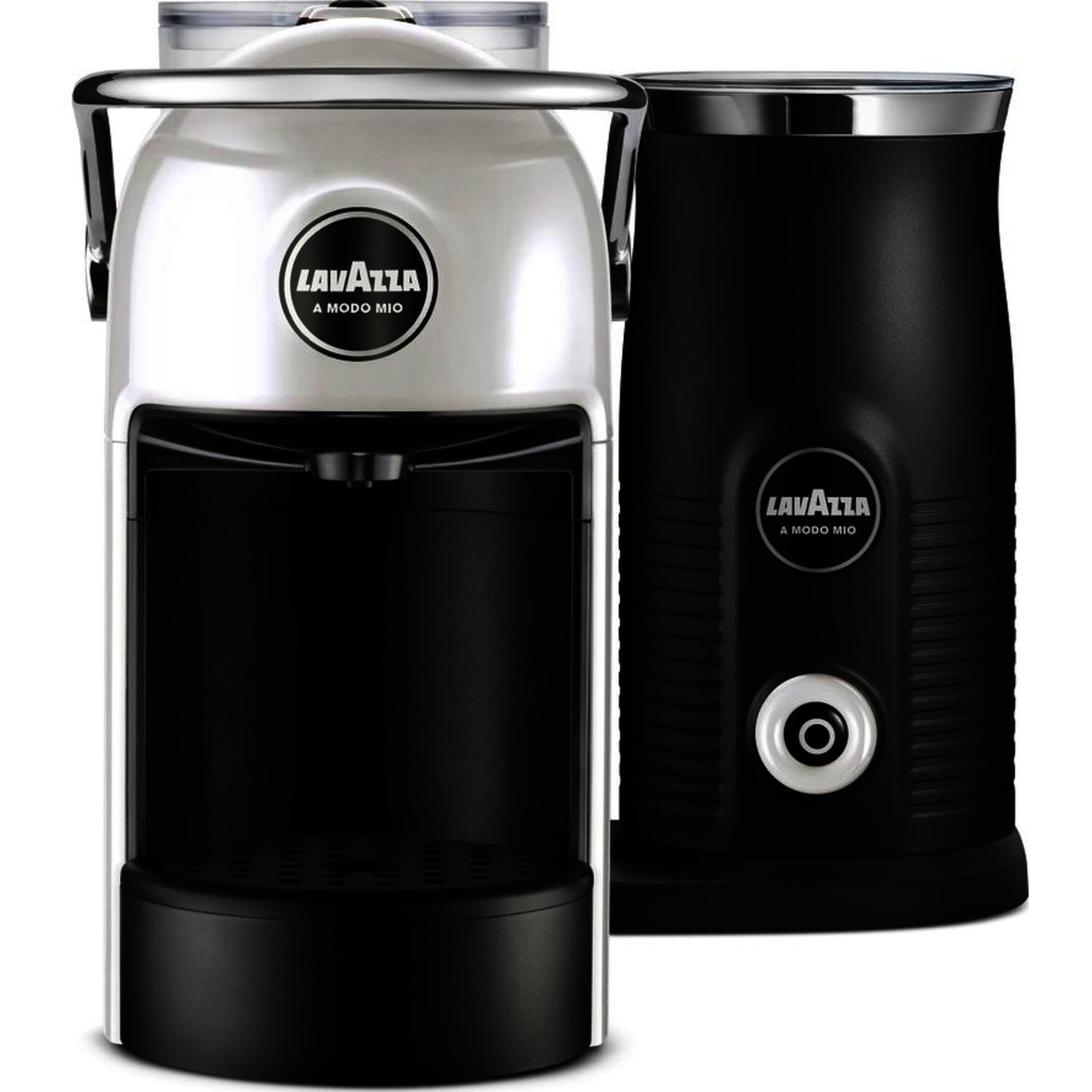 Lavazza 18000230 Jolie Coffee Machine & Milk Frother White