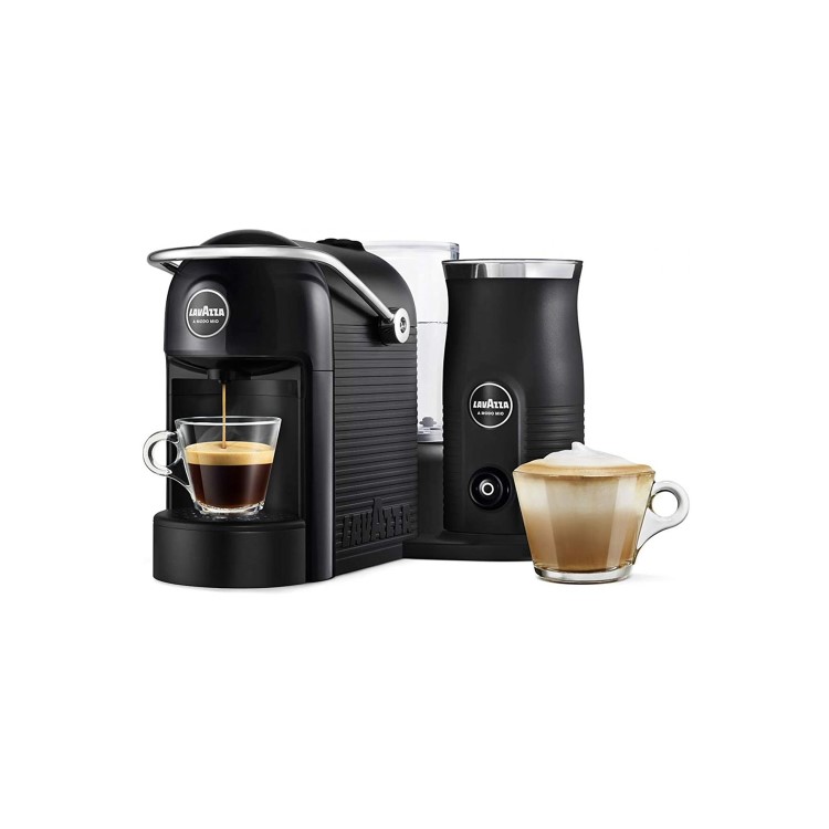 GRADE A1 - Lavazza 18000416 Jolie Plus and Milk Pod Coffee Machine - Black