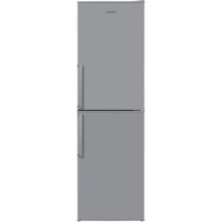 GRADE A3 - Heavy cosmetic damage - Daewoo RN305NS 55cm Wide Freestanding Frost Free Fridge Freezer Silver