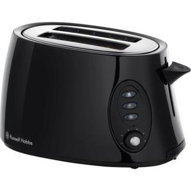 Russell Hobbs 18026 Dec12 2 Slice Stylis Black Stainless Steel Toaster