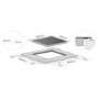 GRADE A2 - Light cosmetic damage - ElectrIQ Ceramic 60cm Touch Control Hob