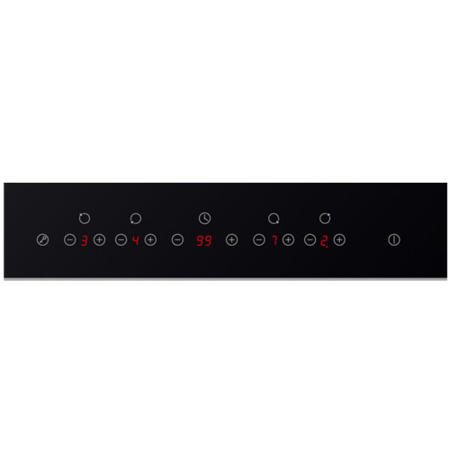 GRADE A2 - Light cosmetic damage - ElectrIQ Ceramic 60cm Touch Control Hob
