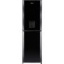 GRADE A3 - Heavy cosmetic damage - Beko CFD6914APB 60cm Family Sized Freestanding Fridge Freezer with Water Dispenser - Black