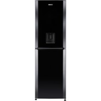 GRADE A3 - Heavy cosmetic damage - Beko CFD6914APB 60cm Family Sized Freestanding Fridge Freezer with Water Dispenser - Black