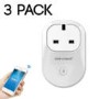 Orvibo S20 Smart Wifi Mains Socket - 3 Pack