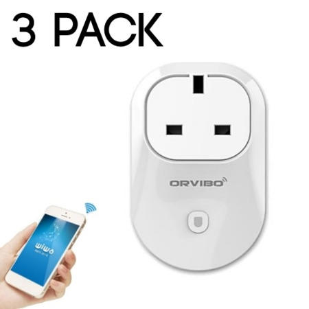Orvibo S20 Smart Wifi Mains Socket - 3 Pack
