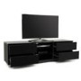 Ex Display - As new but box opened - MDA Designs Avitus TV Cabinet in Black High Gloss - up to 65 inch