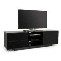 Ex Display - As new but box opened - MDA Designs Avitus TV Cabinet in Black High Gloss - up to 65 inch