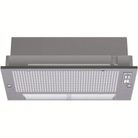 GRADE A1 - As new but box opened - Neff D5625X0GB 53cm Wide Canopy Cooker Hood - Silver Grey Metallic