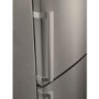 AEG S74011CMX2 Freestanding Fridge Freezer In Silver With Antifingerprint Stainless Steel Doors