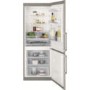 AEG S74011CMX2 Freestanding Fridge Freezer In Silver With Antifingerprint Stainless Steel Doors