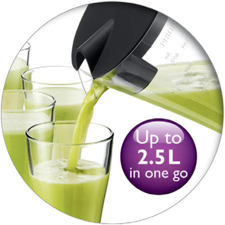 Philips HR1868/81 HR1871/00 Avance Collection XXL Juicer With 2.5 L Container - Silver