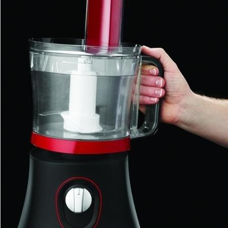 Russell Hobbs 18511 Desire 600W Food Processor - Black & Red