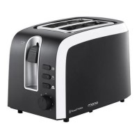 Russell Hobbs 18535 Pf 2 Slice Mono Black Toaster