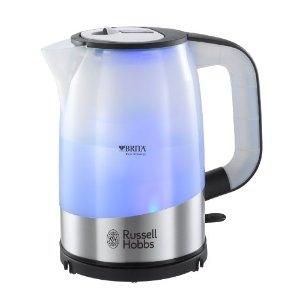 Russell Hobbs 18554 Purity Brita 1lt Boil Capacity 0.5lt Hopper Kettle