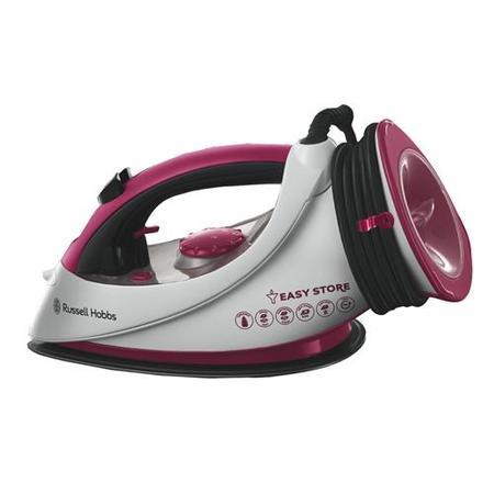 Russell Hobbs 18618 Nov13 2400w Easy Store Ceramic S/plate Steam Iron