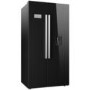 GRADE A1 - As new but box opened - Beko ASD241B Black American Fridge Freezer With Non-plumbed Water Dispenser