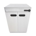 1869 Parry 1869 Double Door Electric Plate Warmer - 180 Plate Capacity, Plug In