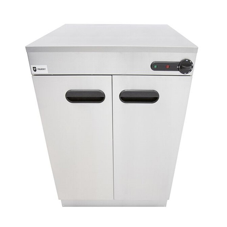 Parry 1869 Double Door Electric Plate Warmer - Hot Cupboard - 180 Plate Capacity. Fitted UK Plug. Made In Britain