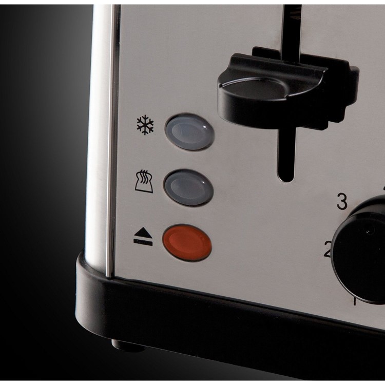 Russell Hobbs Futura 2 Slice Toaster - Brushed Stainless Steel