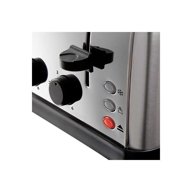 Russell Hobbs 18790 Futura 4 Slice Toaster - Brushed Stainless Steel