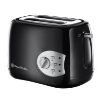 Russell Hobbs 18800 Buxton 2 Slice Gloss Black Toaster
