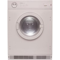 GRADE A3  - CDA CI921 7kg Integrated Vented Tumble Dryer - White