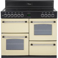 GRADE A2 - Light cosmetic damage - Belling Classic 100E 100cm Electric Range Cooker - Cream