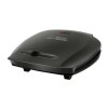 George Foreman 18871 5 Portion Family Grill with Temperature Control - Black